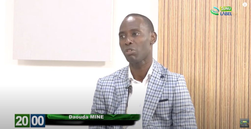 Infos : 20H00 – Daouda MINE – Pdt de la Commission Nationale de la carte de presse – Journaliste